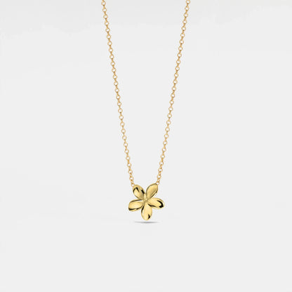 Dainty Cute Flower Pendant Necklace in 925 Sterling Silver