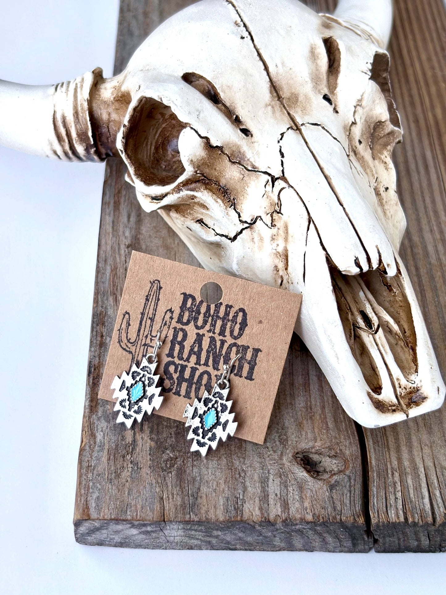 Western Style Dangle Earrings