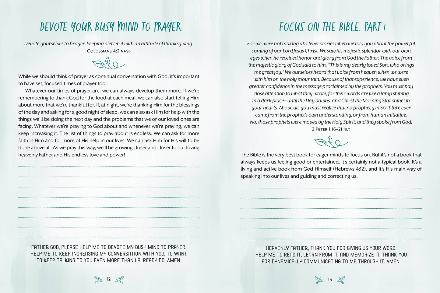 The Overthinker's Devotional Journal